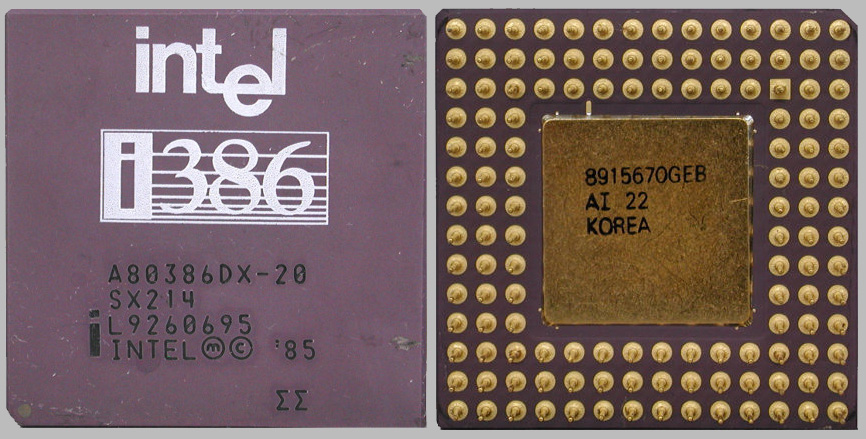 Intel 80386 DX